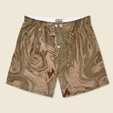 Marbled Print Boxer - Beige - Anonymous Ism - STAG Provisions - Accessories - Underwear