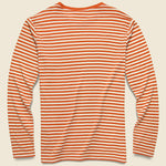 Breton Stripe Tee - Orange - Armor Lux - STAG Provisions - Tops - L/S Tee