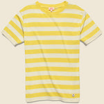 Breton Stripe Tee - Yellow - Armor Lux - STAG Provisions - Tops - S/S Tee