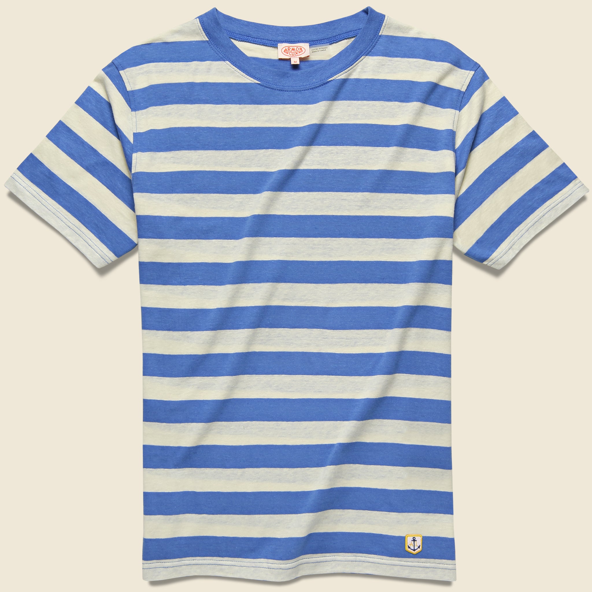 Breton Stripe Tee - Blue - Armor Lux - STAG Provisions - Tops - S/S Tee