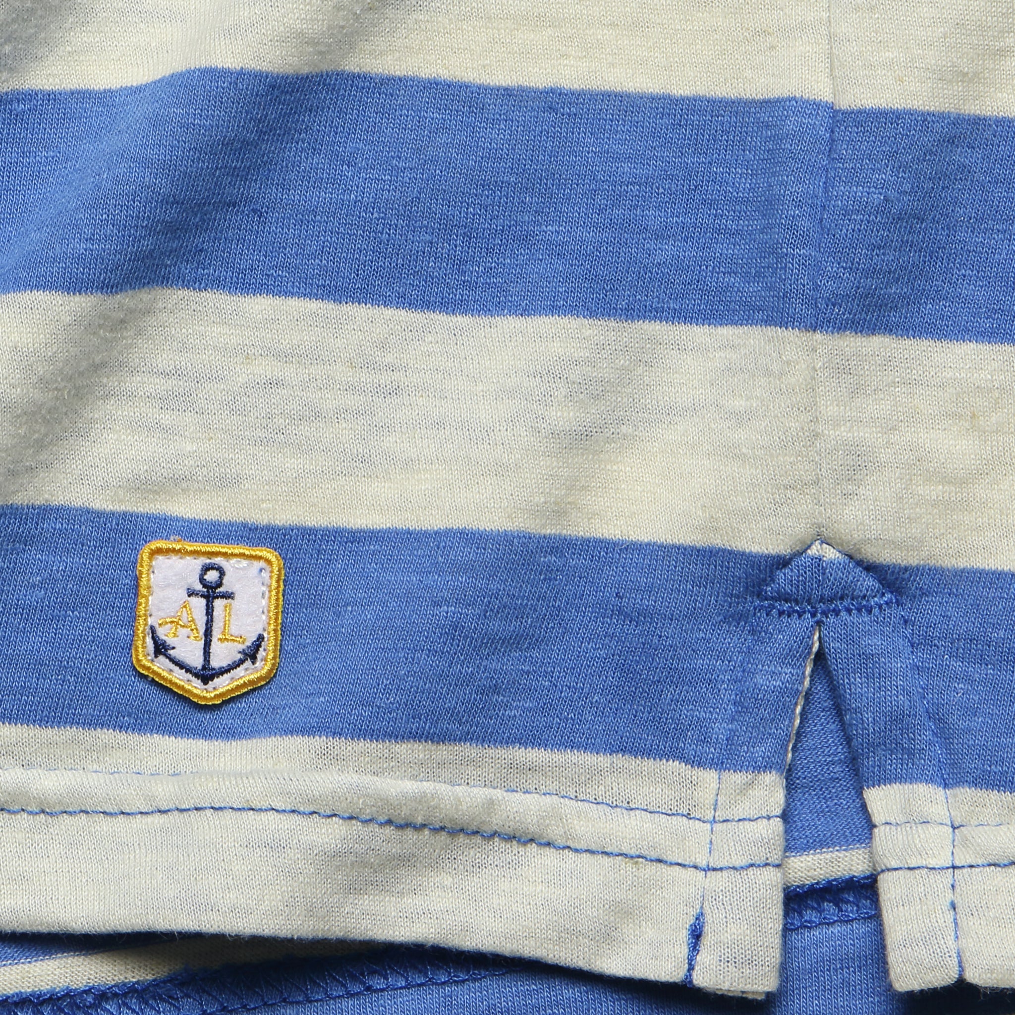 Breton Stripe Tee - Blue - Armor Lux - STAG Provisions - Tops - S/S Tee