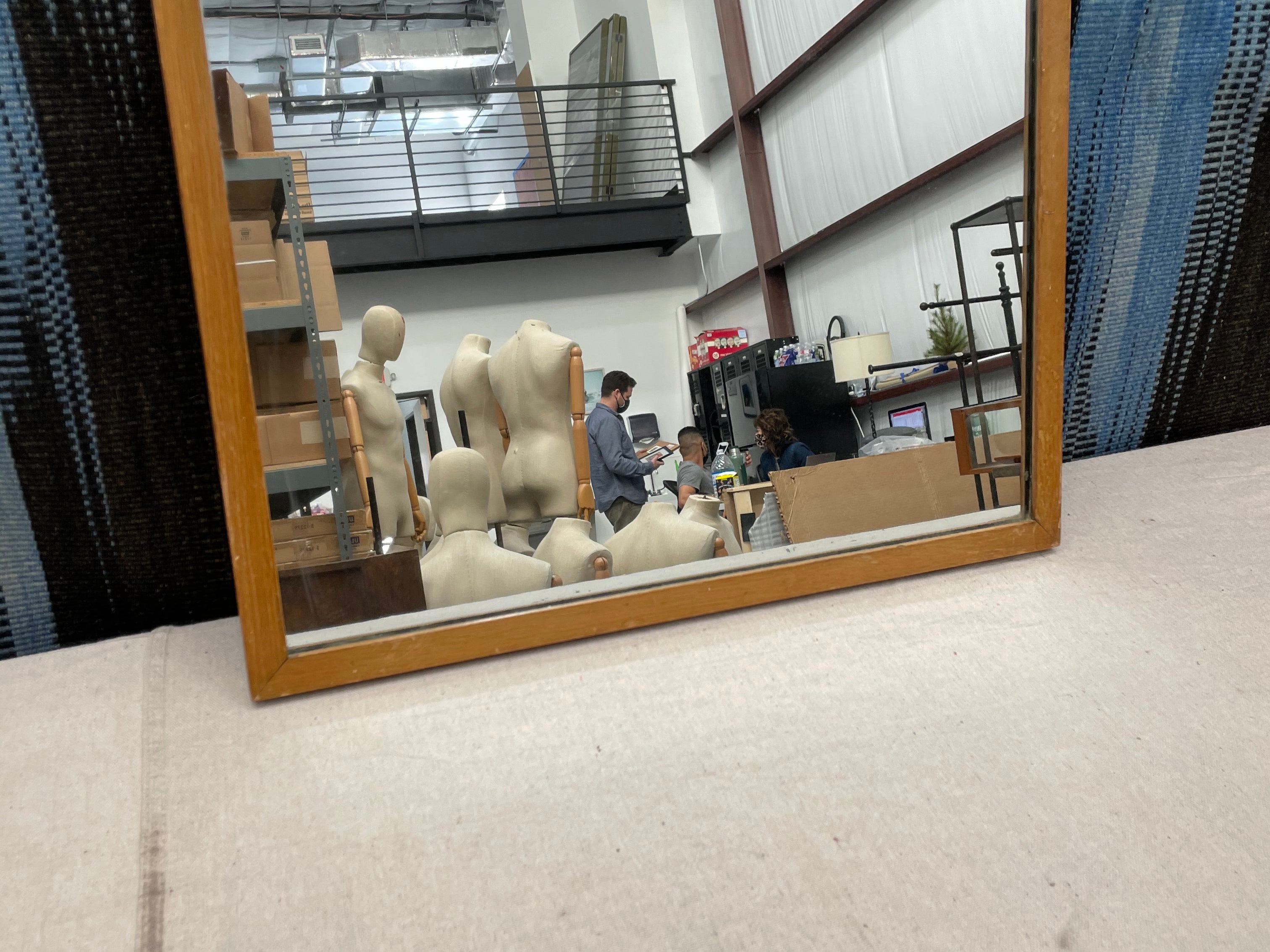 B60 - Wooden Mirror - Warehouse Sale - STAG Provisions - Warehouse Sale