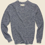 Cotton Ragg Crewneck Sweater - Navy - Barque - STAG Provisions - Tops - Sweater
