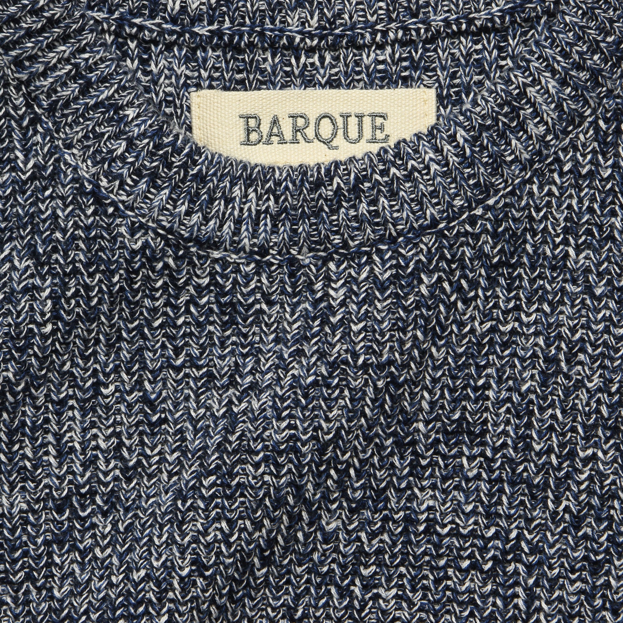 Cotton Ragg Crewneck Sweater - Navy - Barque - STAG Provisions - Tops - Sweater