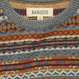 Fair Isle Crewneck Sweater - Camel - Barque - STAG Provisions - Tops - Sweater