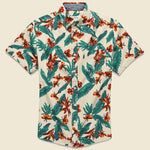 Tropical Print Shirt - Natural - Barque - STAG Provisions - Tops - S/S Woven - Floral