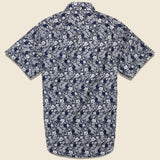 Floral Print Shirt - Navy - Barque - STAG Provisions - Tops - S/S Woven - Floral