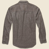 Bedford Shirt - Coffee Heather - Bridge & Burn - STAG Provisions - Tops - L/S Woven - Solid
