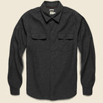 Cole Flannel - Charcoal - Bridge & Burn - STAG Provisions - Tops - L/S Woven - Solid