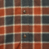 Bedford Flannel - Rust Charcoal Plaid - Bridge & Burn - STAG Provisions - Tops - L/S Woven - Plaid