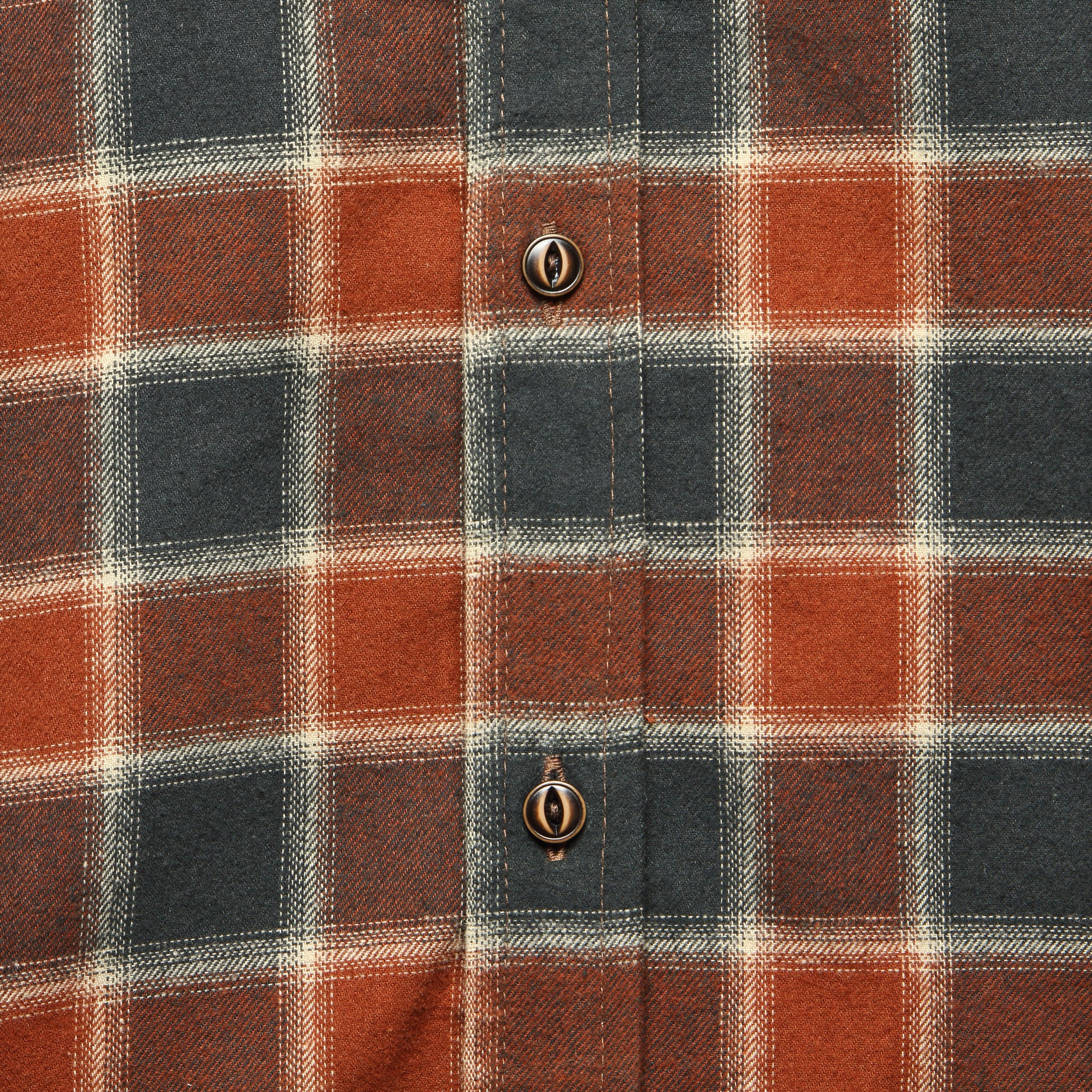Bedford Flannel - Rust Charcoal Plaid - Bridge & Burn - STAG Provisions - Tops - L/S Woven - Plaid