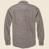 Winslow Flannel - Brown Heather - Bridge & Burn - STAG Provisions - Tops - L/S Woven - Solid