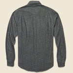 Winslow Flannel - Charcoal Polkadot - Bridge & Burn - STAG Provisions - Tops - L/S Woven - Dot