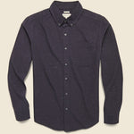 Sutton Fleck Shirt - Navy Donegal - Bridge & Burn - STAG Provisions - Tops - L/S Woven - Fleck