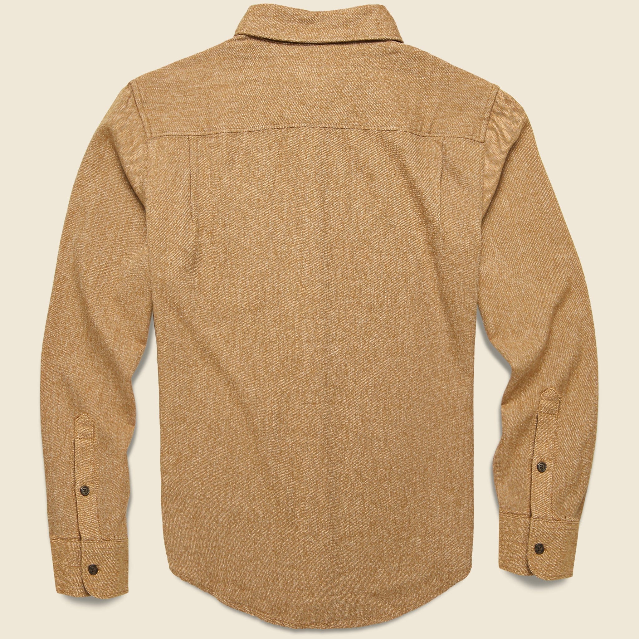 Sutton Montreal Flannel - Copper - Bridge & Burn - STAG Provisions - Tops - L/S Woven - Solid