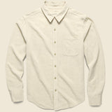 Winslow Flannel - Natural - Bridge & Burn - STAG Provisions - Tops - L/S Woven - Solid