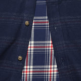 Cole Blanket Flannel - Navy - Bridge & Burn - STAG Provisions - Tops - L/S Woven - Stripe