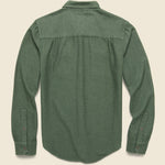 Bedford Flannel - Olive Herringbone - Bridge & Burn - STAG Provisions - Tops - L/S Woven - Solid