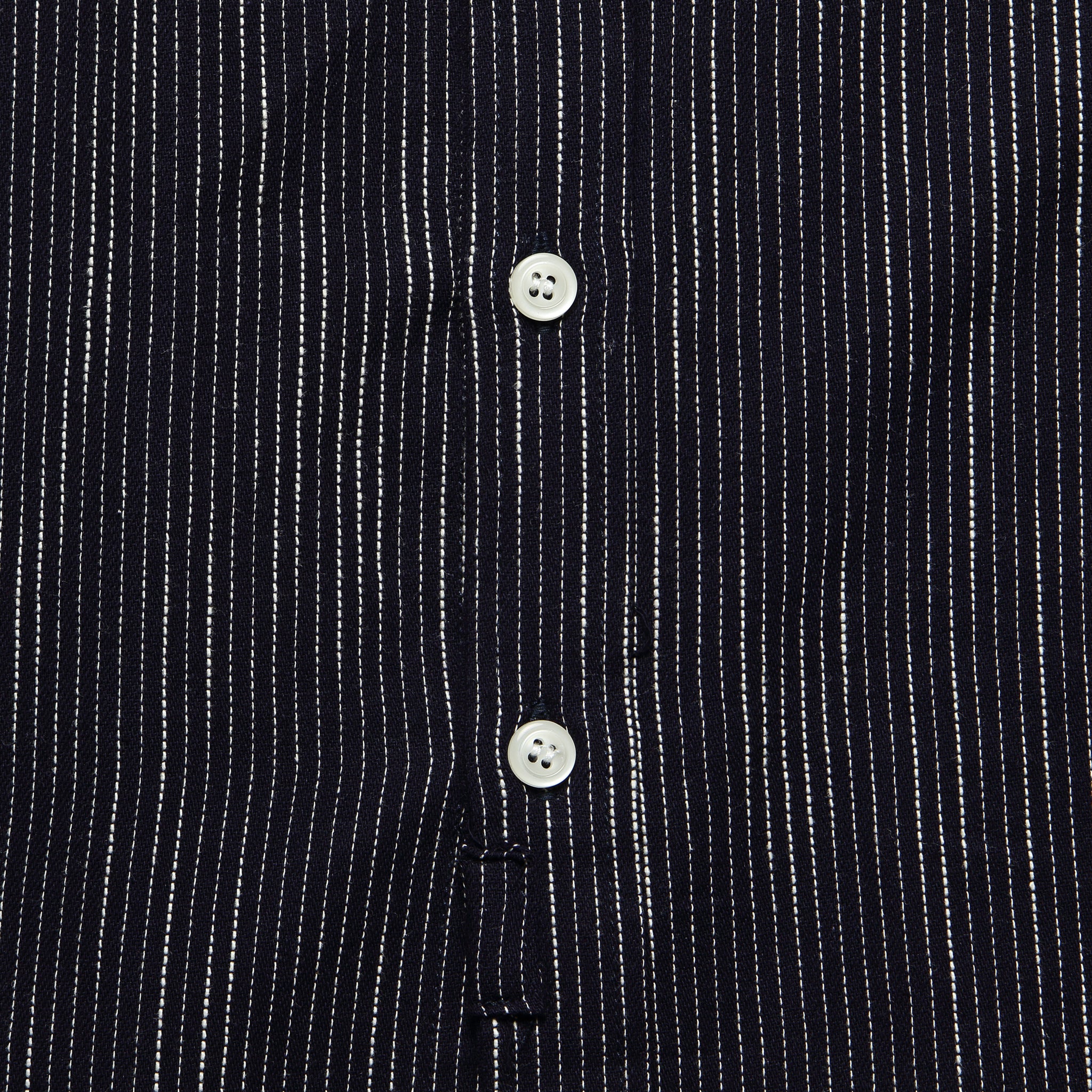 Marten Shirt - Navy Pinstripe - Bridge & Burn - STAG Provisions - Tops - S/S Woven - Stripe