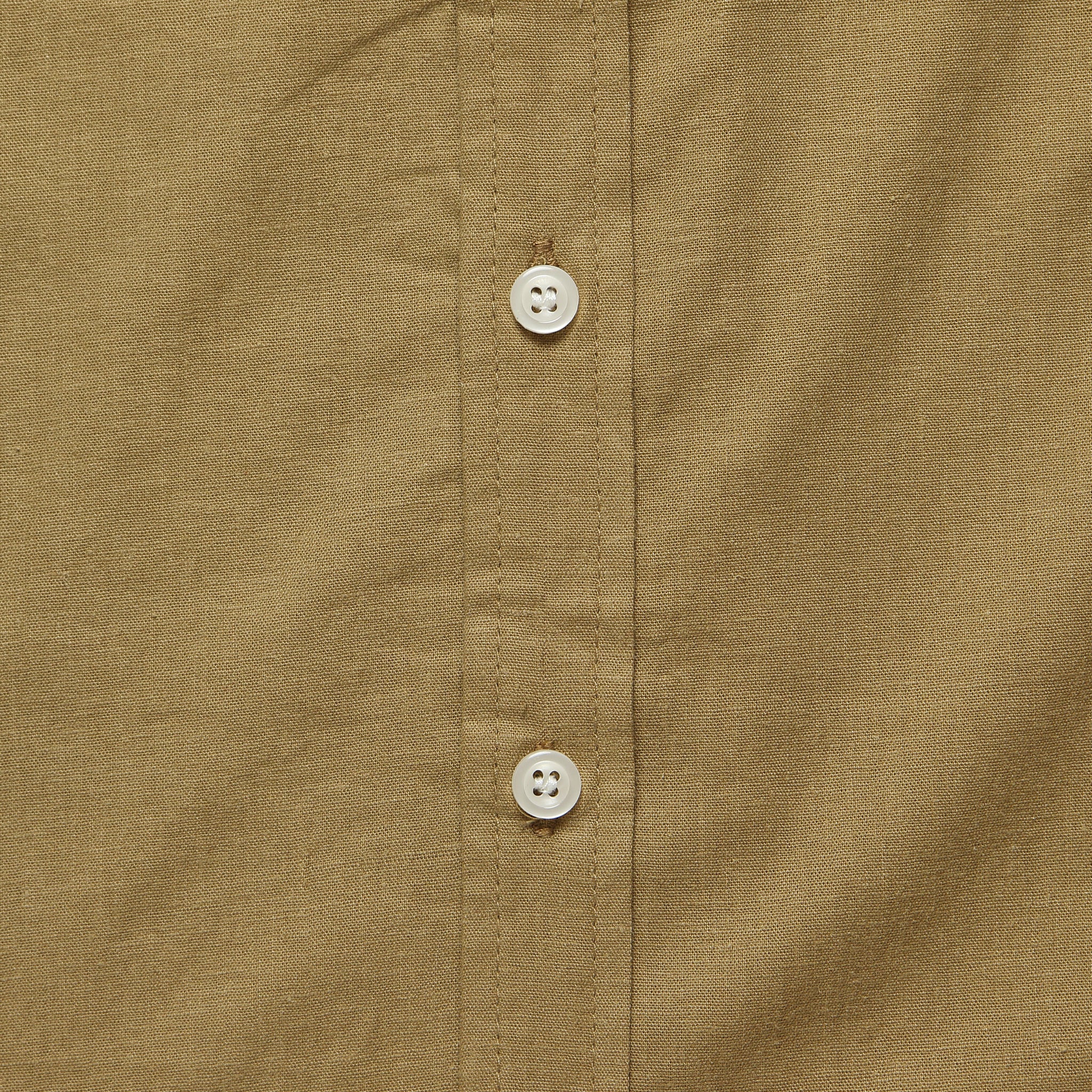 Marten Shirt - Camel - Bridge & Burn - STAG Provisions - Tops - S/S Woven - Stripe
