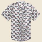 Harbor Shirt - Hawaiian Print - Bridge & Burn - STAG Provisions - Tops - S/S Woven - Floral