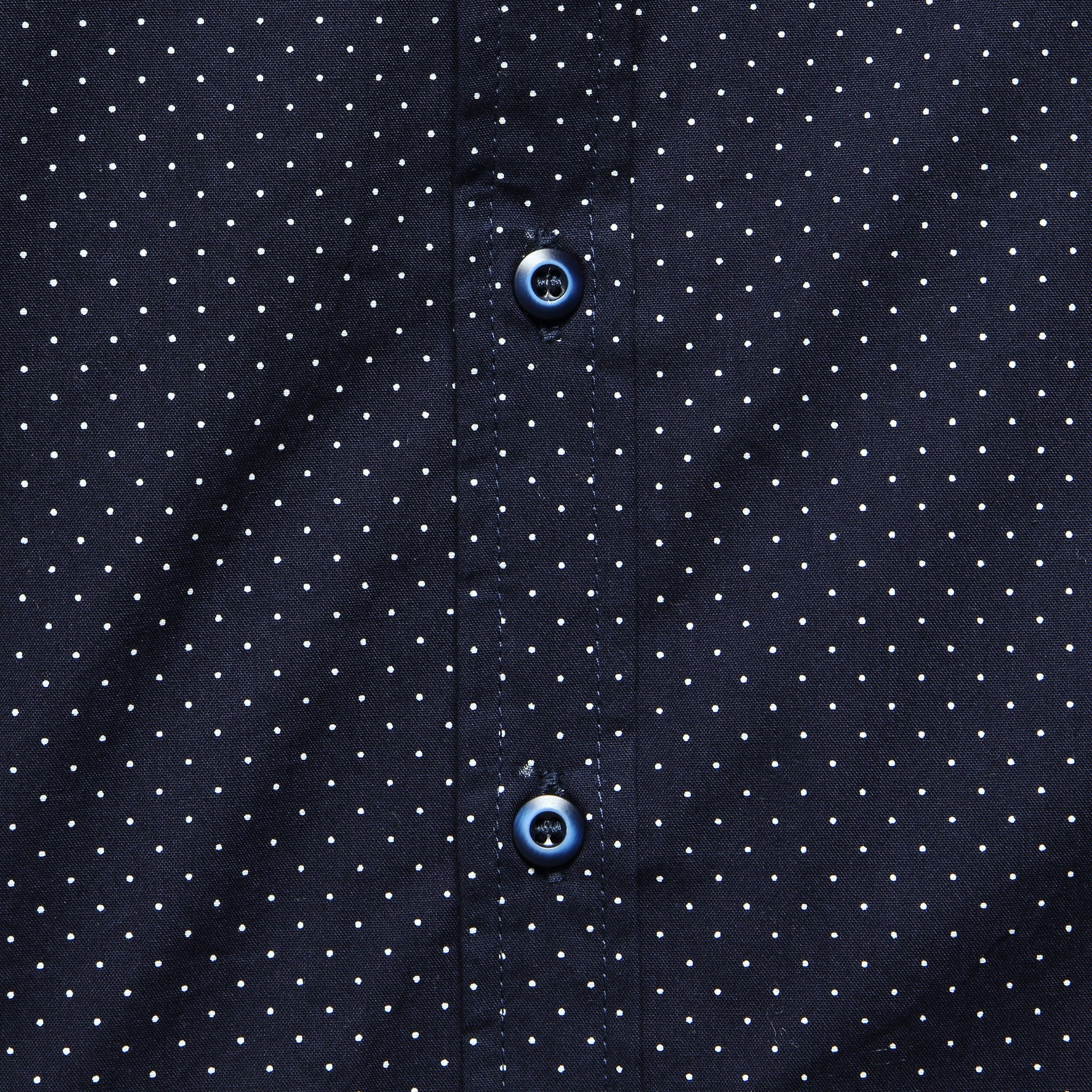 Marten Shirt - Navy Polkadot - Bridge & Burn - STAG Provisions - Tops - S/S Woven - Dot