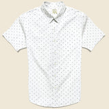 Harbor Shirt - White Polkadot - Bridge & Burn - STAG Provisions - Tops - S/S Woven - Dot