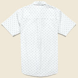 Harbor Shirt - White Polkadot - Bridge & Burn - STAG Provisions - Tops - S/S Woven - Dot
