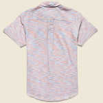 Marten Shirt - Red Spacedye - Bridge & Burn - STAG Provisions - Tops - S/S Woven - Other Pattern