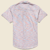 Marten Shirt - Red Spacedye - Bridge & Burn - STAG Provisions - Tops - S/S Woven - Other Pattern