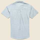 Harbor Shirt - Light Blue Stripe - Bridge & Burn - STAG Provisions - Tops - S/S Woven - Stripe