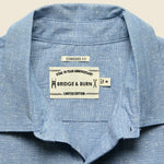 Marten Slub Chambray Shirt - Medium Indigo - Bridge & Burn - STAG Provisions - Tops - S/S Woven - Fleck