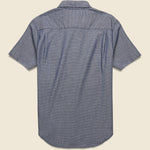 Marten Shirt - Navy Microdot - Bridge & Burn - STAG Provisions - Tops - S/S Woven - Solid