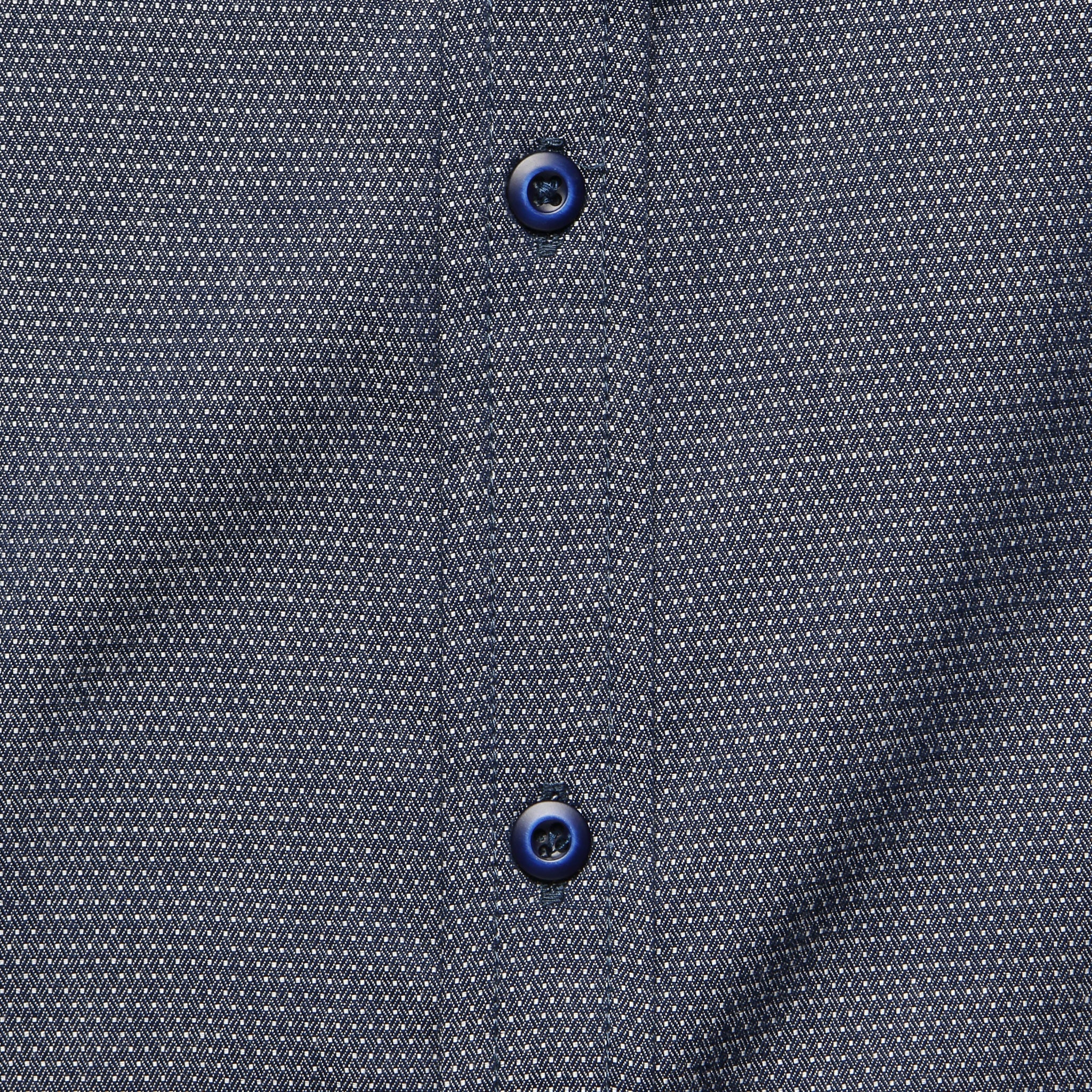 Marten Shirt - Navy Microdot - Bridge & Burn - STAG Provisions - Tops - S/S Woven - Solid