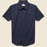 Malcom Shirt - Navy Arrow - Bridge & Burn - STAG Provisions - Tops - S/S Woven - Other Pattern