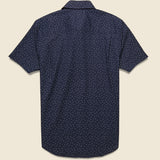 Malcom Shirt - Navy Arrow - Bridge & Burn - STAG Provisions - Tops - S/S Woven - Other Pattern