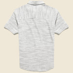 Harbor Shirt - White Pinstripe - Bridge & Burn - STAG Provisions - Tops - S/S Woven - Stripe
