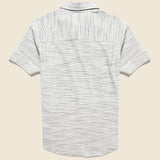Harbor Shirt - White Pinstripe - Bridge & Burn - STAG Provisions - Tops - S/S Woven - Stripe