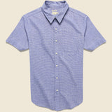 Harbor Shirt - Blue Pinstripe - Bridge & Burn - STAG Provisions - Tops - S/S Woven - Stripe