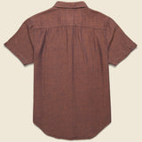 Malcolm Shirt - Red Subtle Stripe - Bridge & Burn - STAG Provisions - Tops - S/S Woven - Stripe