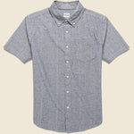 Jordan Shirt - Navy Polkadot - Bridge & Burn - STAG Provisions - Tops - S/S Woven - Dot