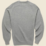 Merino Crew Sweater - Grey - BEAMS+ - STAG Provisions - Tops - Sweater