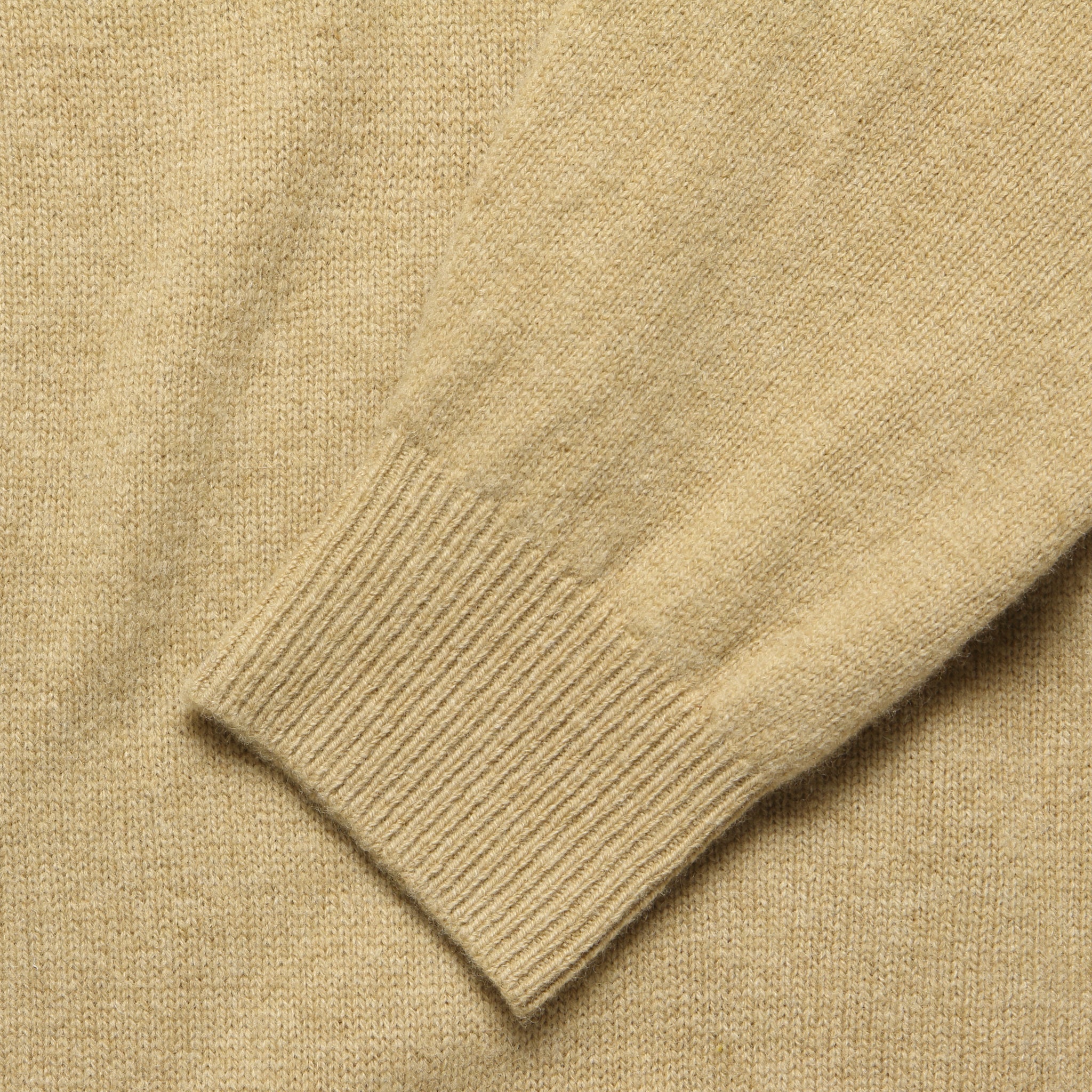 Merino Crew Sweater - Beige - BEAMS+ - STAG Provisions - Tops - Sweater