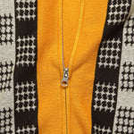 Zip Knit Polo - Orange/Black - BEAMS+ - STAG Provisions - Tops - S/S Knit