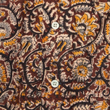 Open Collar Short Sleeve Botanical Block Print Shirt - Brown - BEAMS+ - STAG Provisions - Tops - S/S Woven - Floral