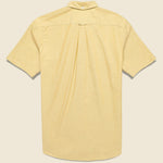 Short Sleeve Oxford Shirt - Yellow - BEAMS+ - STAG Provisions - Tops - S/S Woven - Solid