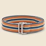 Grosgrain Tape Double Ring Belt - Orange - BEAMS+ - STAG Provisions - Accessories - Belts