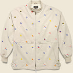 Embroidered Boat Jacket - Cement/Multi - BEAMS+ - STAG Provisions - Outerwear - Coat / Jacket