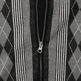 Zip Knit Polo - Black/White - BEAMS+ - STAG Provisions - Tops - S/S Knit