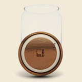 Medium Glass & Acacia Canister - Home - STAG Provisions - Home - Kitchen - Storage